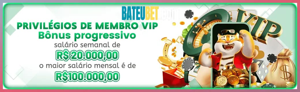 BATEUBET bônus — cashback 15 por cento e níveis VIP